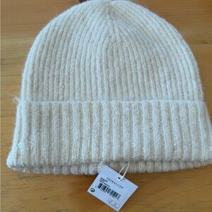 Shiraleah Cream Knit Kids Hat